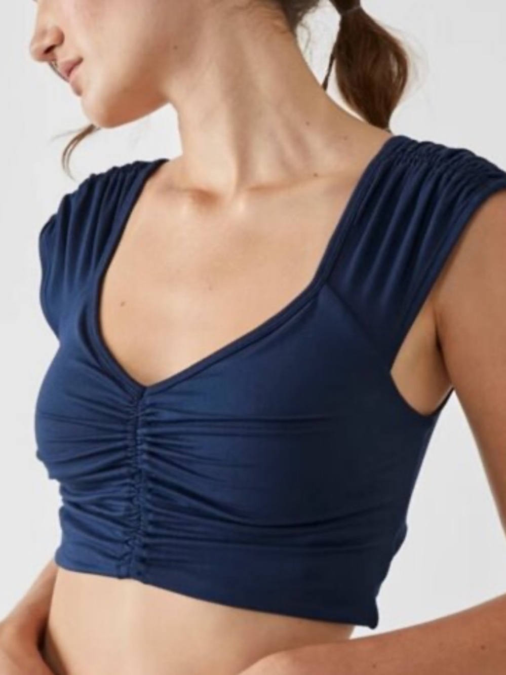 Free People Movement Breathe Deeper Crop Top